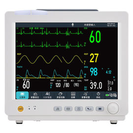 Bệnh viện ICU Theo dõi bệnh nhân Máy đo nhịp tim 12.1 inch Bảo hành một năm
