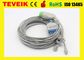 Biolight ECG Cable / 12 Pins Snap ECG Bệnh nhân Cáp tương thích M7000, M9500