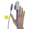 cảm biến spo2 có thể tái sử dụng cho màn hình bệnh nhân Contec Kẹp ngón tay dành cho trẻ em người lớn Cáp cảm biến 3ft DB 7pin spo2