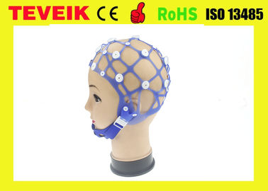 Chất liệu cao su Nắp EEG tách Neurofeedback 20 Điện cực Bảo hành 1 năm