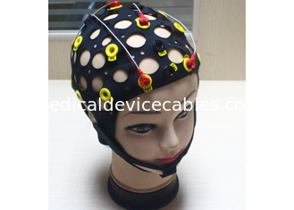 Bán nóng mới EEG nắp y tế Blue EEG Mũ cảm biến 20 dẫn điện cực Tin