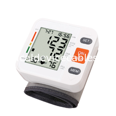 Chăm sóc sức khỏe Automatic Cuff Cuff Máy đo huyết áp kỹ thuật số với màn hình LCD